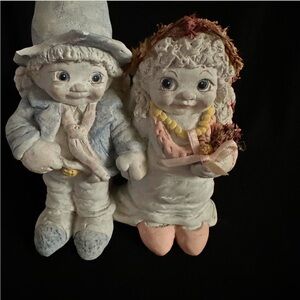 Dreamsicle Bride and Groom figurine